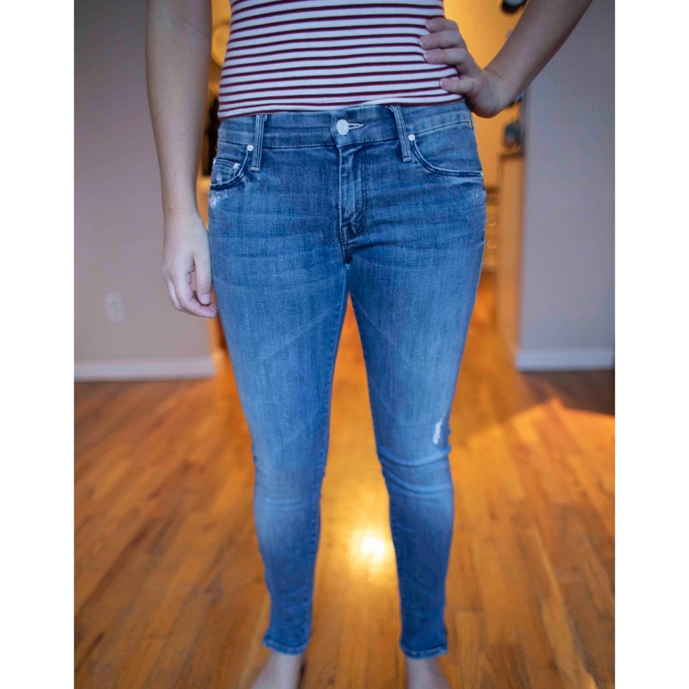 Mother Jeans - The Looker Ankle Zip 27